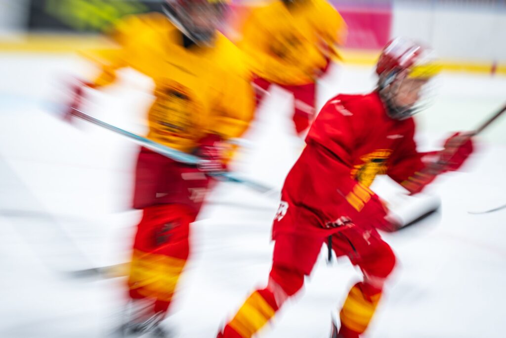Tempo auf dem Eis